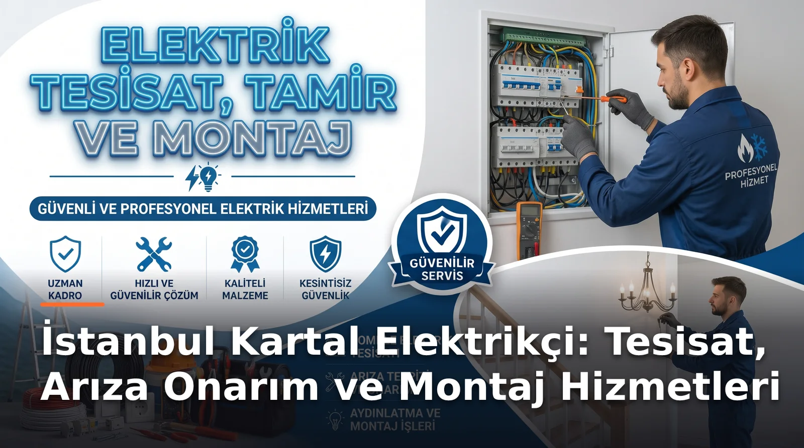 İstanbul Kartal Elektrik Hizmetleri: Tesisat Kurulumu ve Arıza Giderme Çözümleri