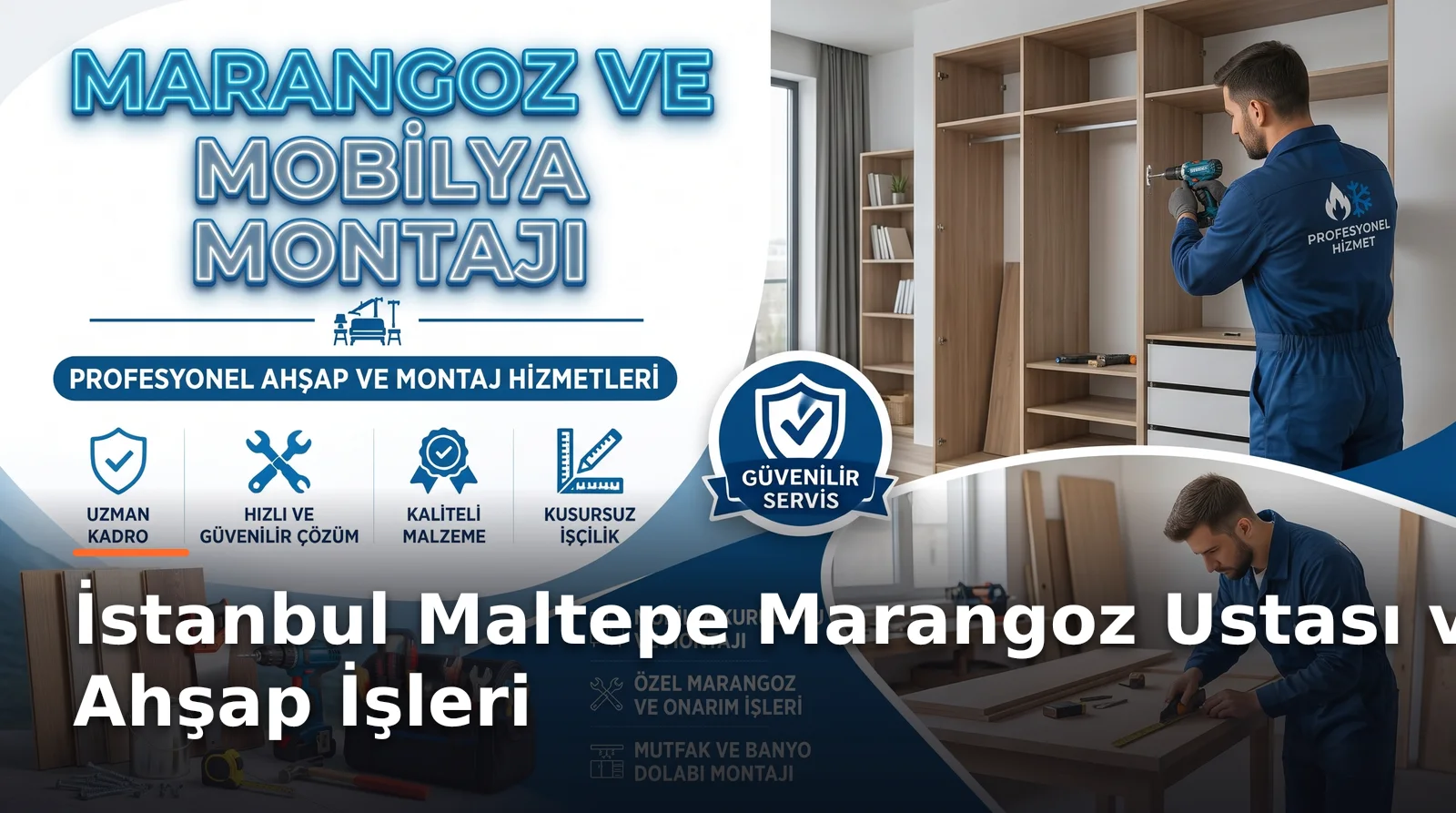 İstanbul Maltepe Marangoz Ustası ve Ahşap İşleri Hizmetleri