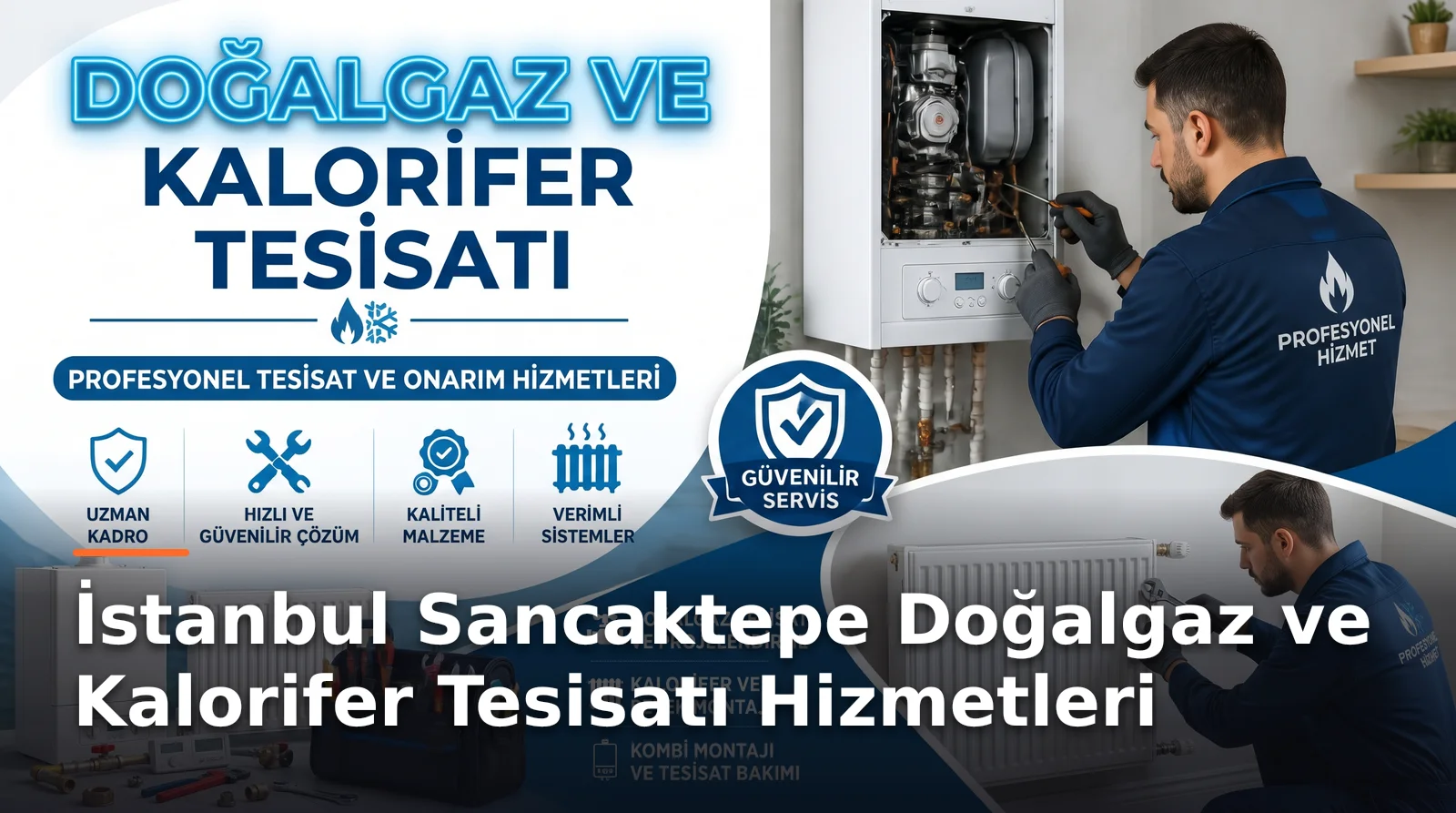İstanbul Sancaktepe İçin Doğalgaz ve Kalorifer Tesisatı Hizmetleri